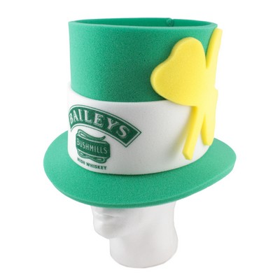Foam Irish Top Hat