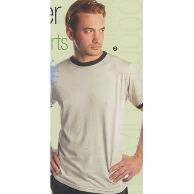 Men's Contrast Bamboo Ringer T-Shirt