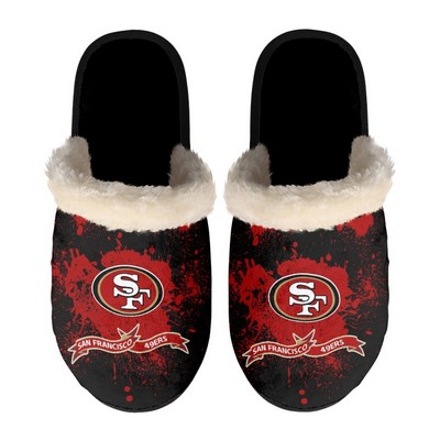 Custom Full Color Print Us Size Winter Slippers