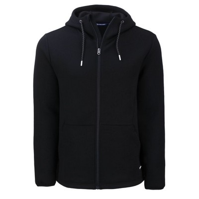 Cutter & Buck Roam Epic Comfort Recycled Mens Full Zip Hooded Jacket